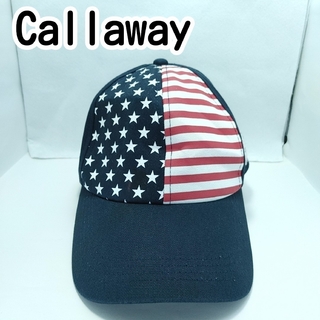 キャロウェイ(Callaway)のCallaway キャップ フリーサイズ(約55～57㎝)【0227】(ウエア)