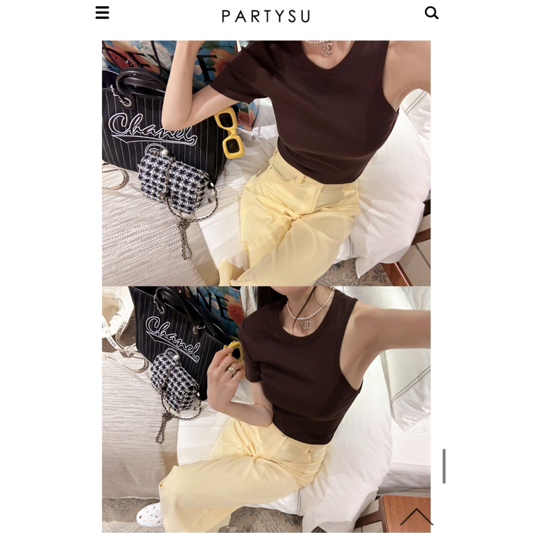 ZARA(ザラ)の韓国通販partysu 夏パンツ　Zara  dholic 好きな方 レディースのパンツ(カジュアルパンツ)の商品写真