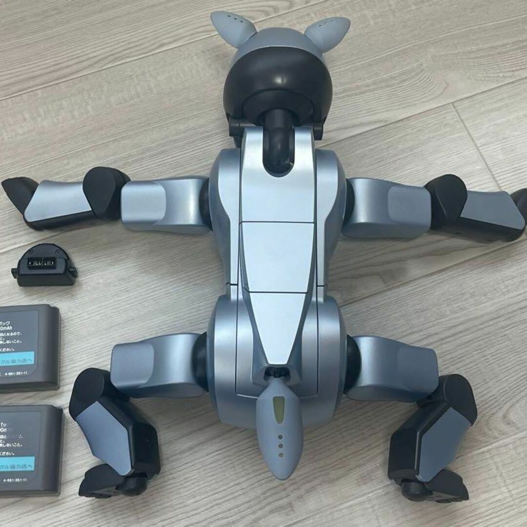 aibo アイボ SONY ERS-210 シルバー バッテリー メモリー-