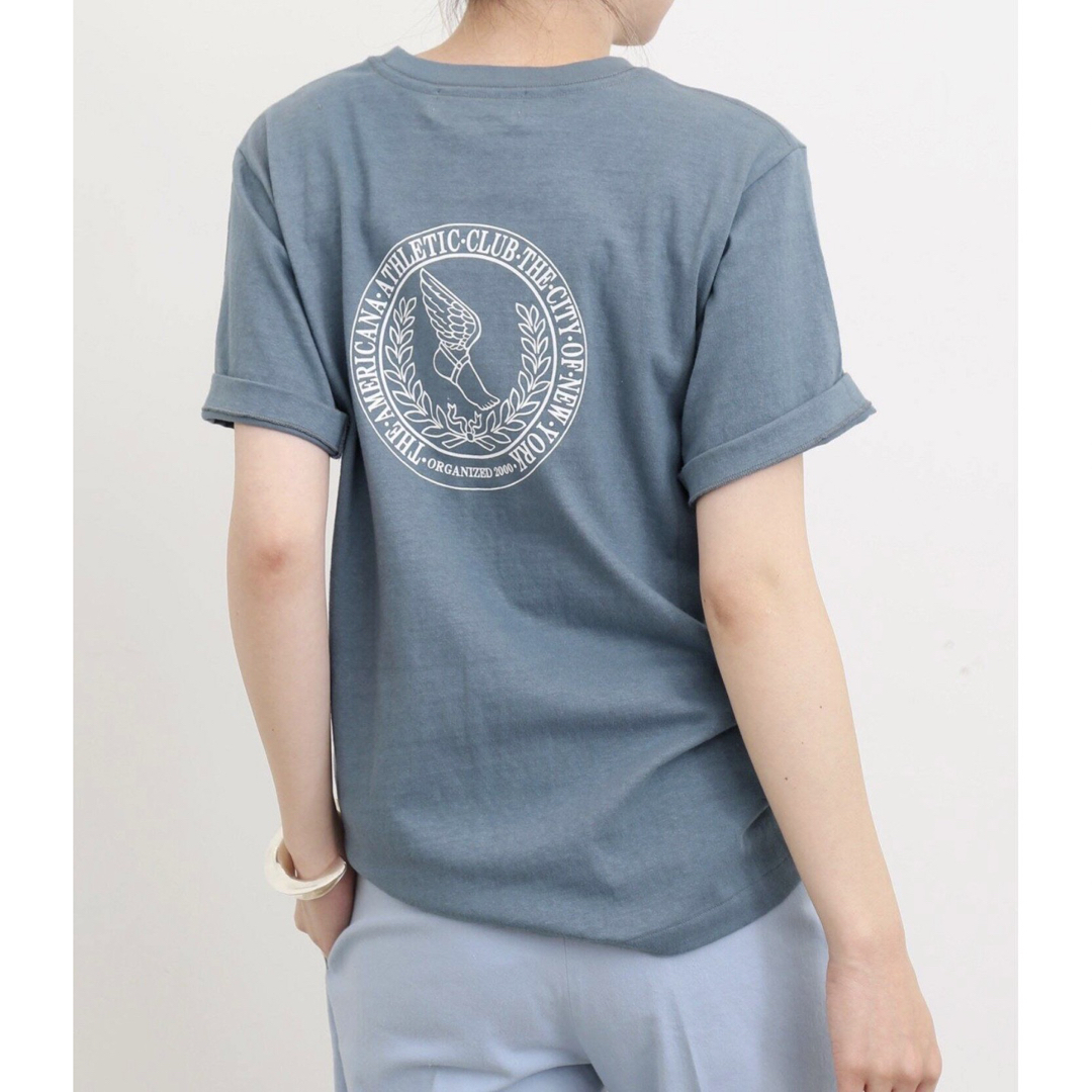 L'Appartement DEUXIEME CLASSE(アパルトモンドゥーズィエムクラス)の【Americana/アメリカーナ】 ATHLETIC CLUB T-SH レディースのトップス(Tシャツ(半袖/袖なし))の商品写真