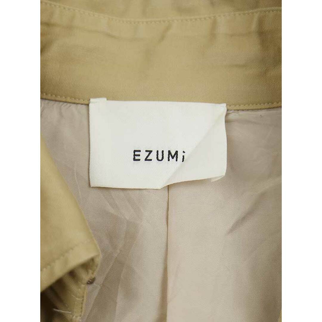 EZUMI エズミ 19SS バックプリーツオーバーサイズトレンチコート レディースのジャケット/アウター(その他)の商品写真