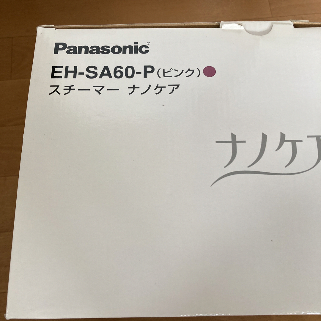 Panasonic(パナソニック)のパナソニック パナソニック スチーマー ナノケア EH-SA60 ピンク(1台) スマホ/家電/カメラの美容/健康(フェイスケア/美顔器)の商品写真