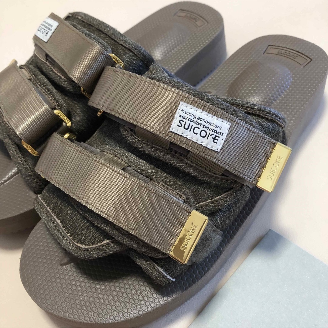 SUICOKE サンダル  Vibram スイコック ファー ビブラムソール