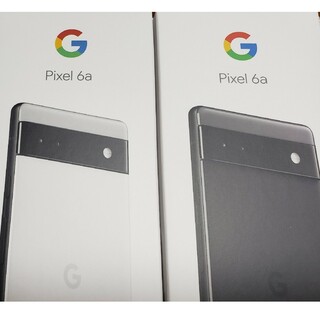 グーグル(Google)のGoogle Pixel 6a　未使用品　2台(携帯電話本体)