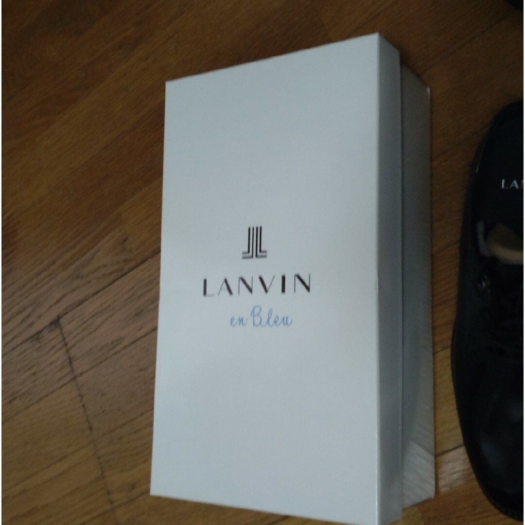 LANVIN en Bleu(ランバンオンブルー)のランバン　プレーントゥ　シューズ黒 メンズの靴/シューズ(ドレス/ビジネス)の商品写真