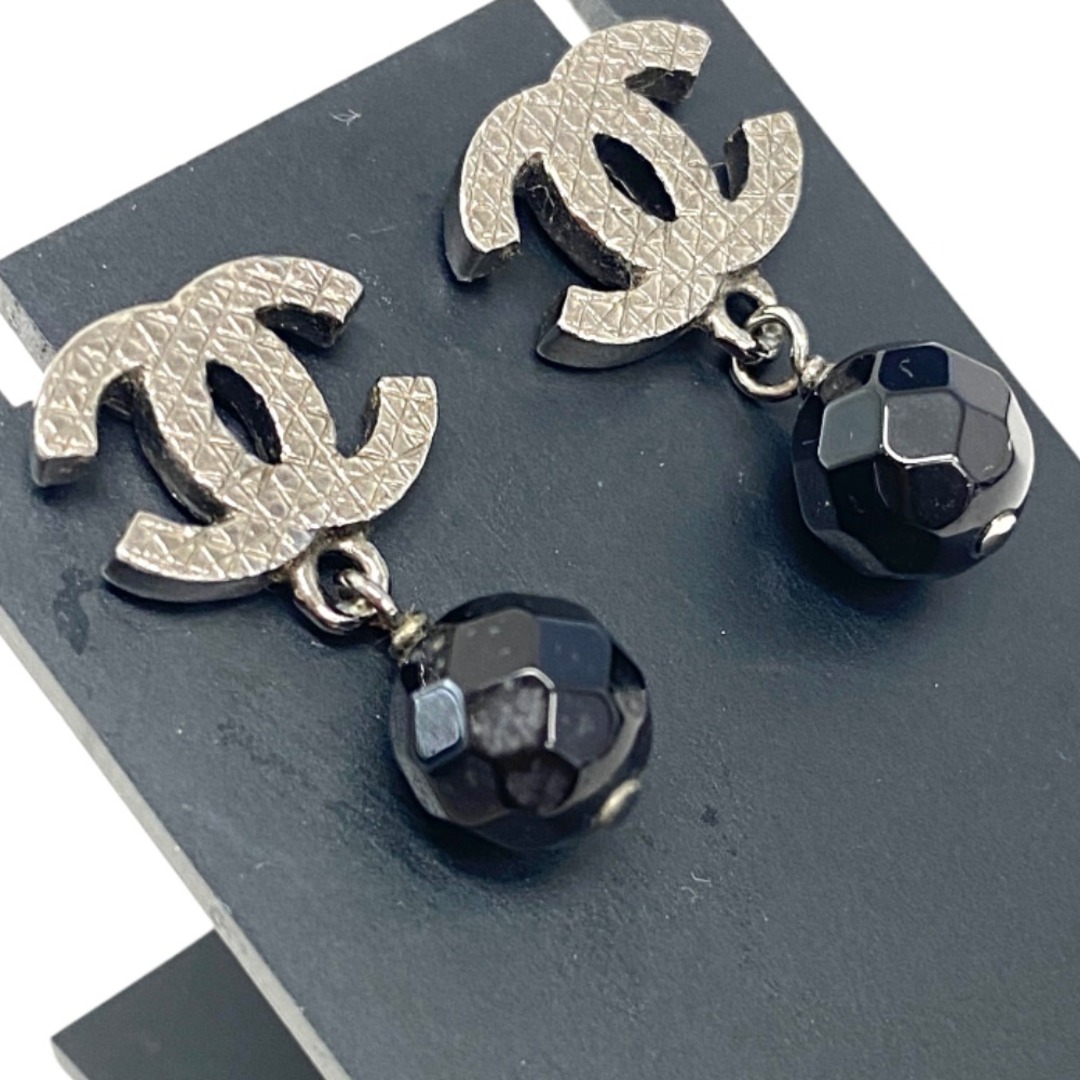 CHANEL シャネル　ピアス　ココマーク　黒　箱付き　美品