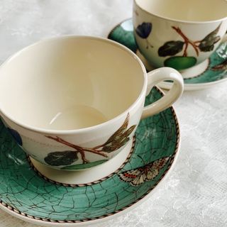 ウェッジウッド(WEDGWOOD)のウェッジウッド  カップ&ソーサー２客　新品(食器)