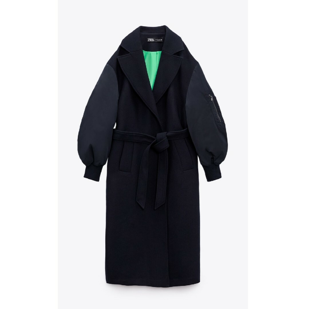 ZARA⭐送料無料⭐マッチングボンバーコートM新品タグ付き人気完売⭐早い者勝ち