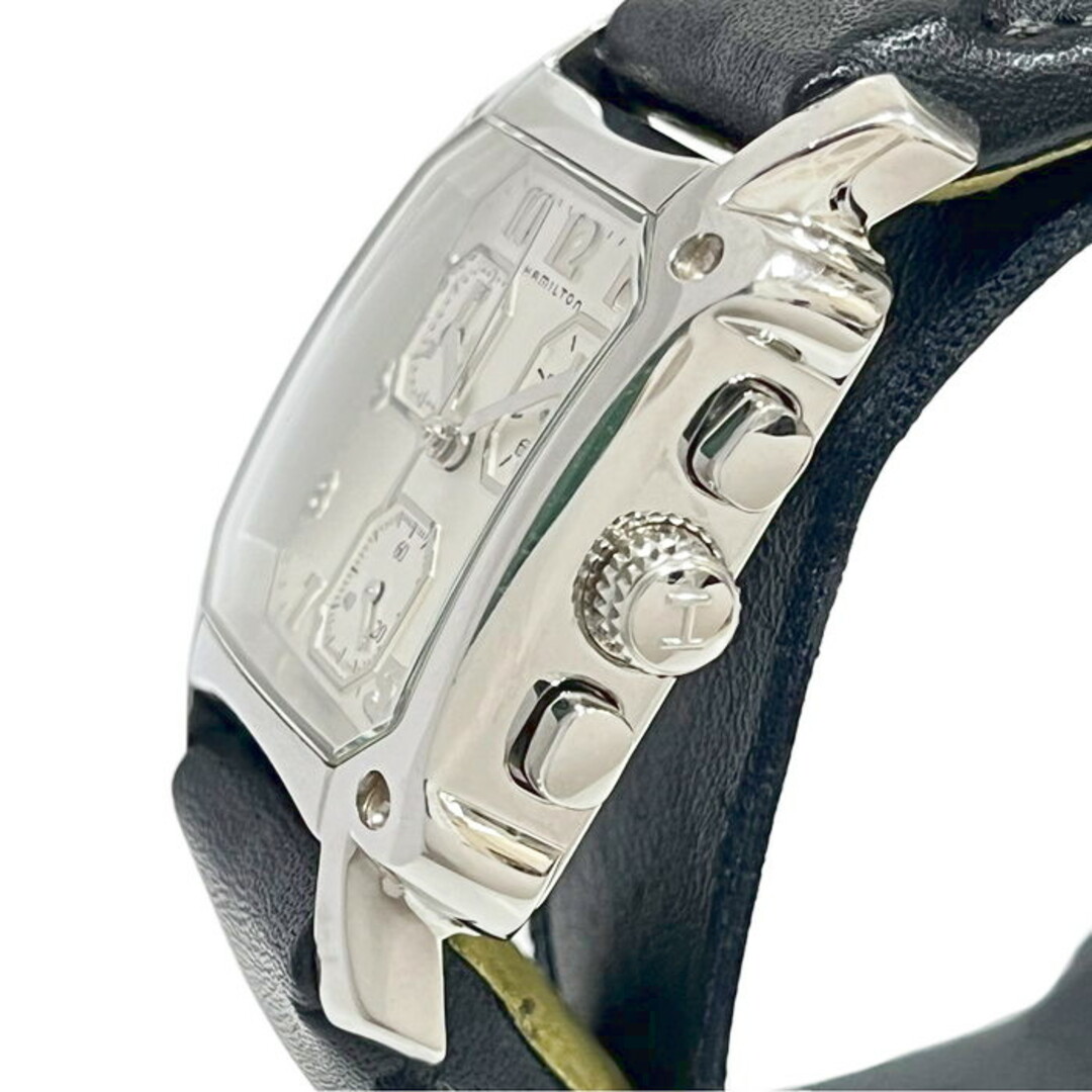 ハミルトン ロイド クロノグラフ デイト メンズ腕時計 正常稼働品-