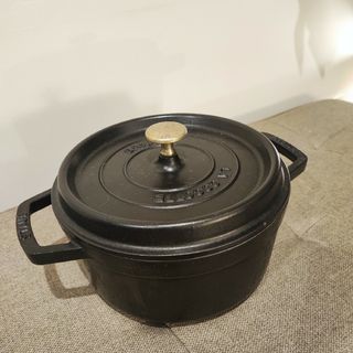 ストウブ(STAUB)のまりんさま専用 美品｜ストウブSTAUB鍋22黒(鍋/フライパン)