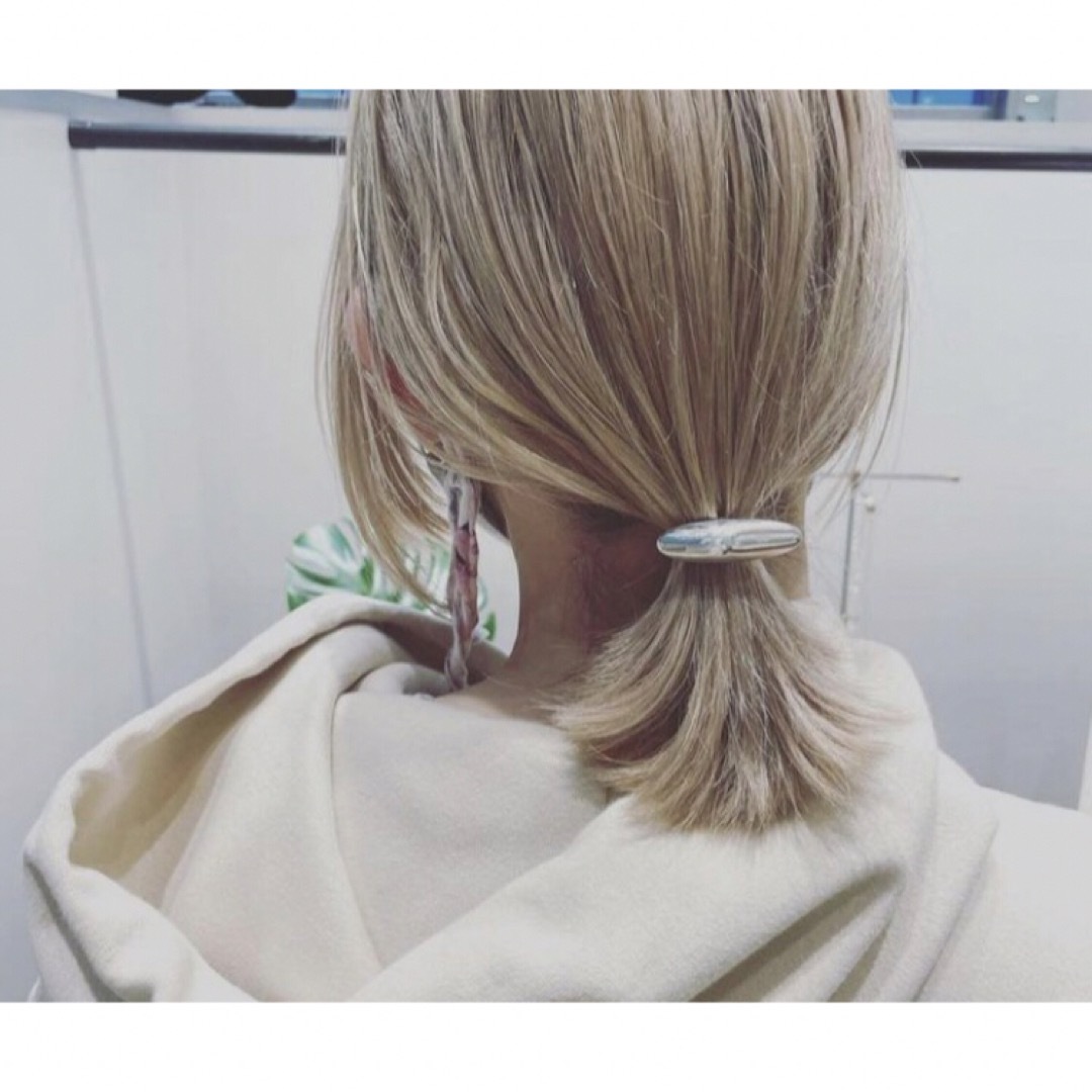 nella. Gardenofeden ヘアクリップ　ヘアアクセサリー　シルバー