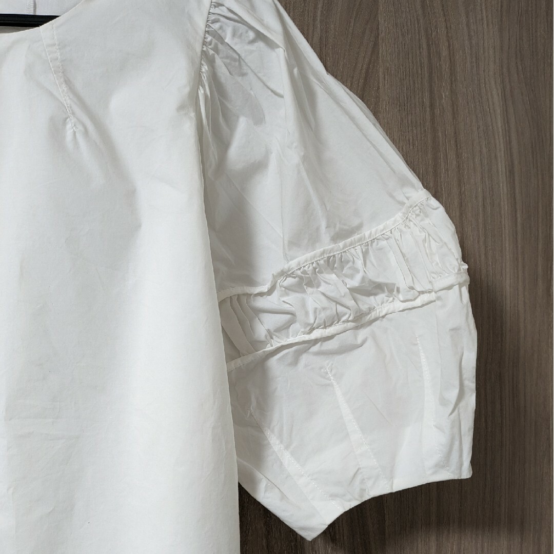 カデュネ CADUNE デザインスリーブブラウス レディースのトップス(シャツ/ブラウス(半袖/袖なし))の商品写真