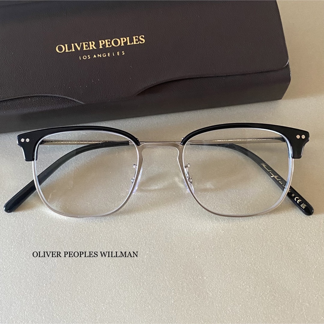 Oliver Peoples(オリバーピープルズ)のOV208 新品 OLIVER PEOPLES WILLMAN メガネフレーム メンズのファッション小物(サングラス/メガネ)の商品写真