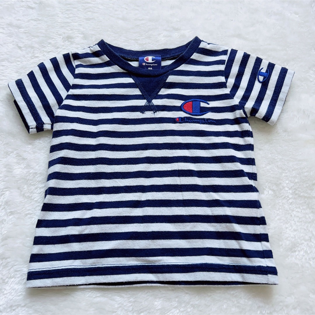 Champion(チャンピオン)の80㌢4点まとめ売り　トップス　キッズ半袖Tシャツ　子ども服　champion キッズ/ベビー/マタニティのベビー服(~85cm)(Ｔシャツ)の商品写真