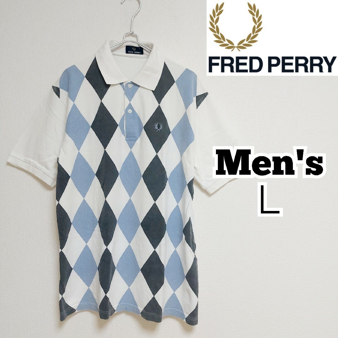 FRED PERRY - 【FRED PERRY】フレッドペリー半袖ポロシャツ メンズＬ ...