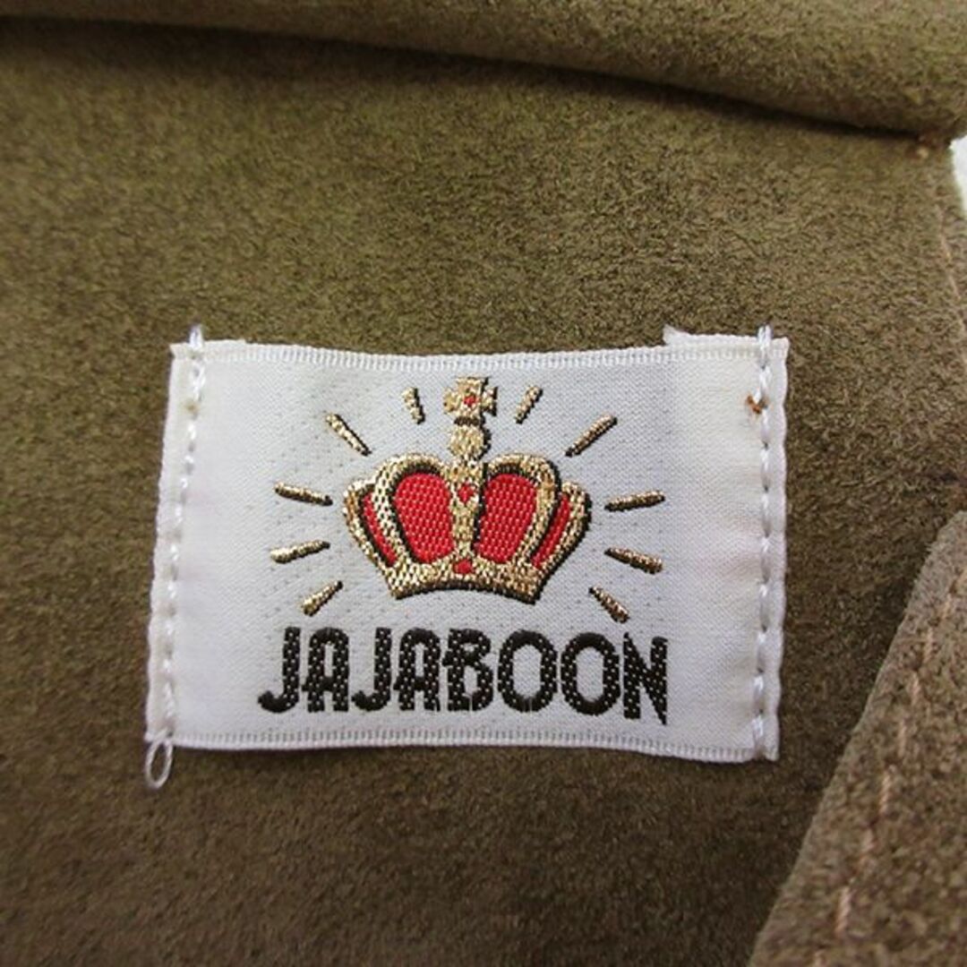 JAJABOON(ジャジャブーン)のリメイクにも JAJABOON ジャジャブーン スエード ポーチ バッグ 鞄 メンズのバッグ(その他)の商品写真