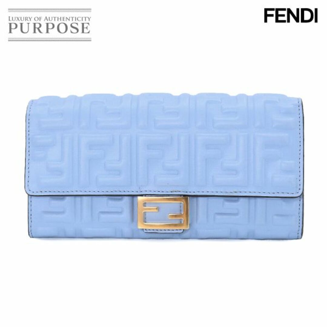 未使用 展示品 フェンディ FENDI バゲット コンチネンタル 二つ折り 長 ...