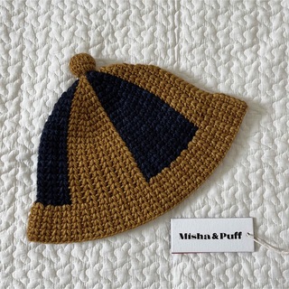 Misha & Puff Crochet Beach Hat 2-4y