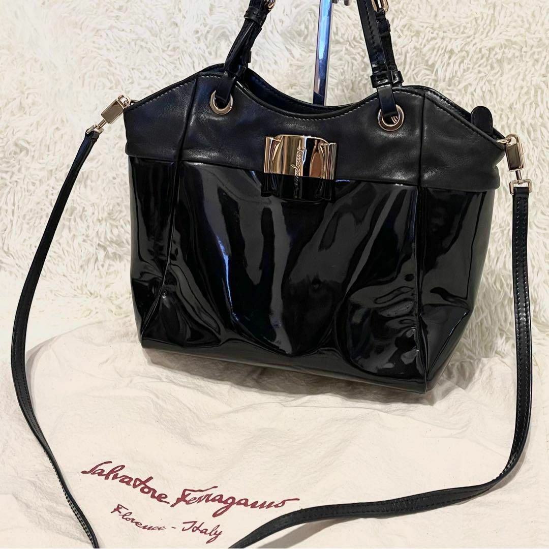 Salvatore Ferragamo - 【美品】サルヴァトーレフェラガモ 2way