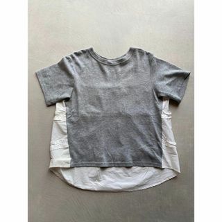 ポリーヌブロー(Pauline Bleu)の《Pauline Bleu》ポリーヌブロー バックフリルシャツ (f714)(Tシャツ(半袖/袖なし))