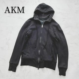 エイケイエム(AKM)のAKM エーケーム ヘビーウェイト 裏地サーマル フルジップパーカー(パーカー)