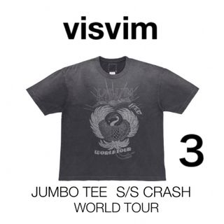 ヴィスヴィム(VISVIM)の23AW JUMBO TEE S/S CRASH WORLD TOUR サイズ3(Tシャツ/カットソー(半袖/袖なし))