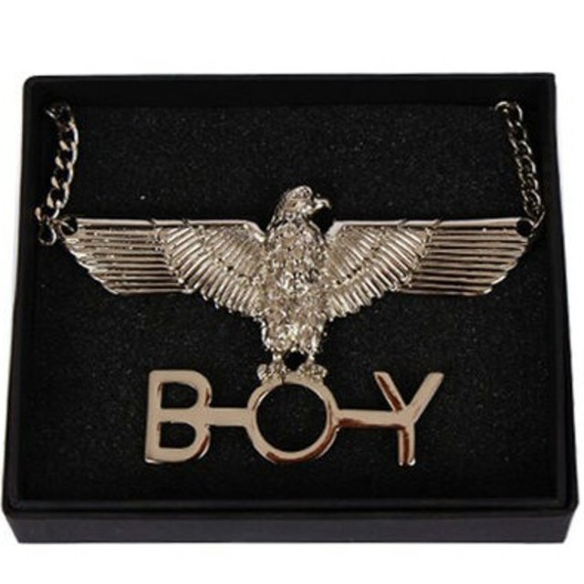 Boy London(ボーイロンドン)の新品タグ付き BOYネックレス レディースのアクセサリー(ネックレス)の商品写真