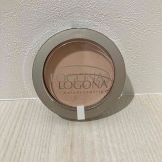 ロゴナ(LOGONA)のロゴナ　プレストパウダー 02 ミディアムベージュ 新品未使用(フェイスパウダー)