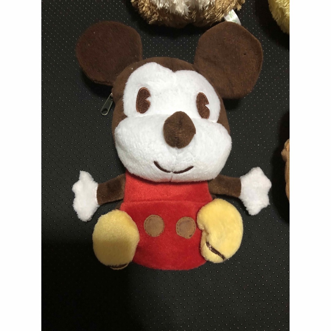 Disney(ディズニー)のミッキーマウス、リラックマ？は、ファスナーつき。可愛い、吊り下げぬいぐるみ エンタメ/ホビーのおもちゃ/ぬいぐるみ(ぬいぐるみ)の商品写真