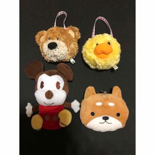 ディズニー(Disney)のミッキーマウス、リラックマ？は、ファスナーつき。可愛い、吊り下げぬいぐるみ(ぬいぐるみ)