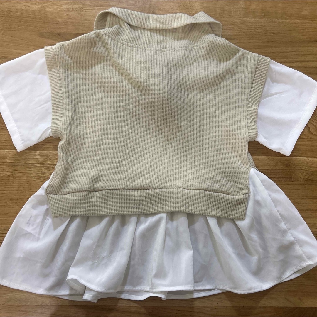 しまむら(シマムラ)の新品未使用⭐︎milca トップス キッズ/ベビー/マタニティのキッズ服女の子用(90cm~)(Tシャツ/カットソー)の商品写真