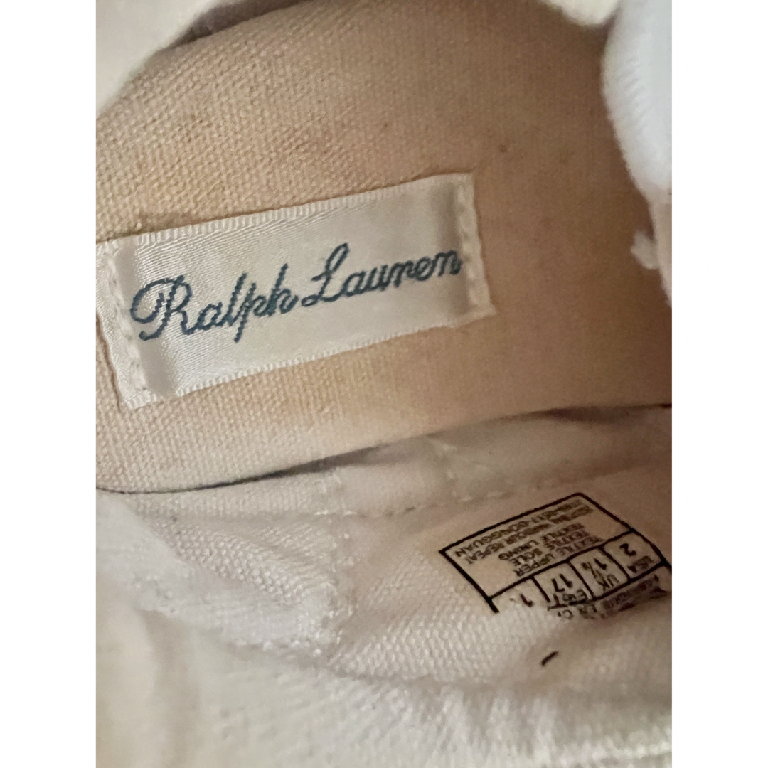 POLO RALPH LAUREN(ポロラルフローレン)のラルフローレン　ベビーシューズ キッズ/ベビー/マタニティのベビー靴/シューズ(~14cm)(スリッポン)の商品写真