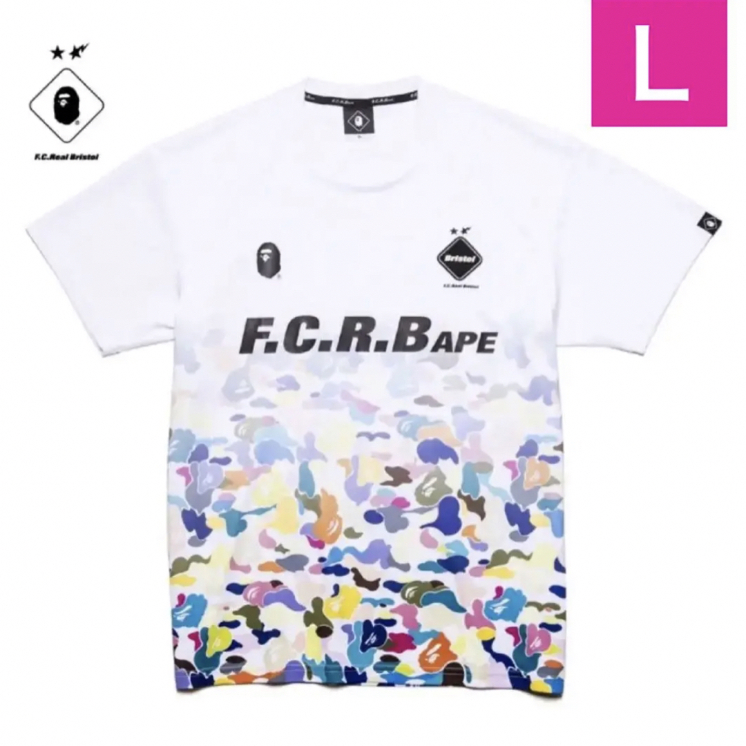 【L タグ付】BAPE® X FCRB GAME SHIRTSゲームシャツ