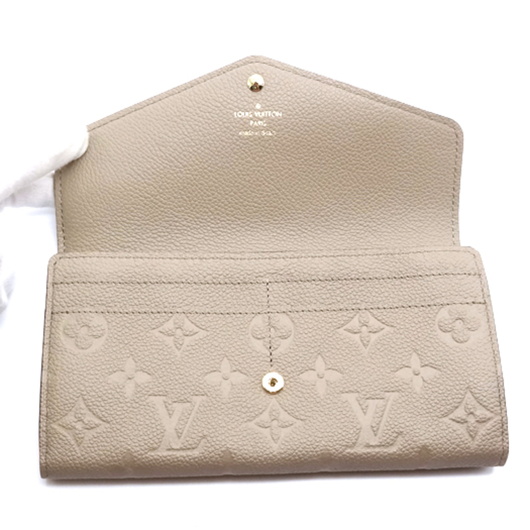 ▼▼LOUIS VUITTON ルイヴィトン レディース長財布 モノグラム アンプラント ポルトフォイユ サラ トゥルトレール M68708