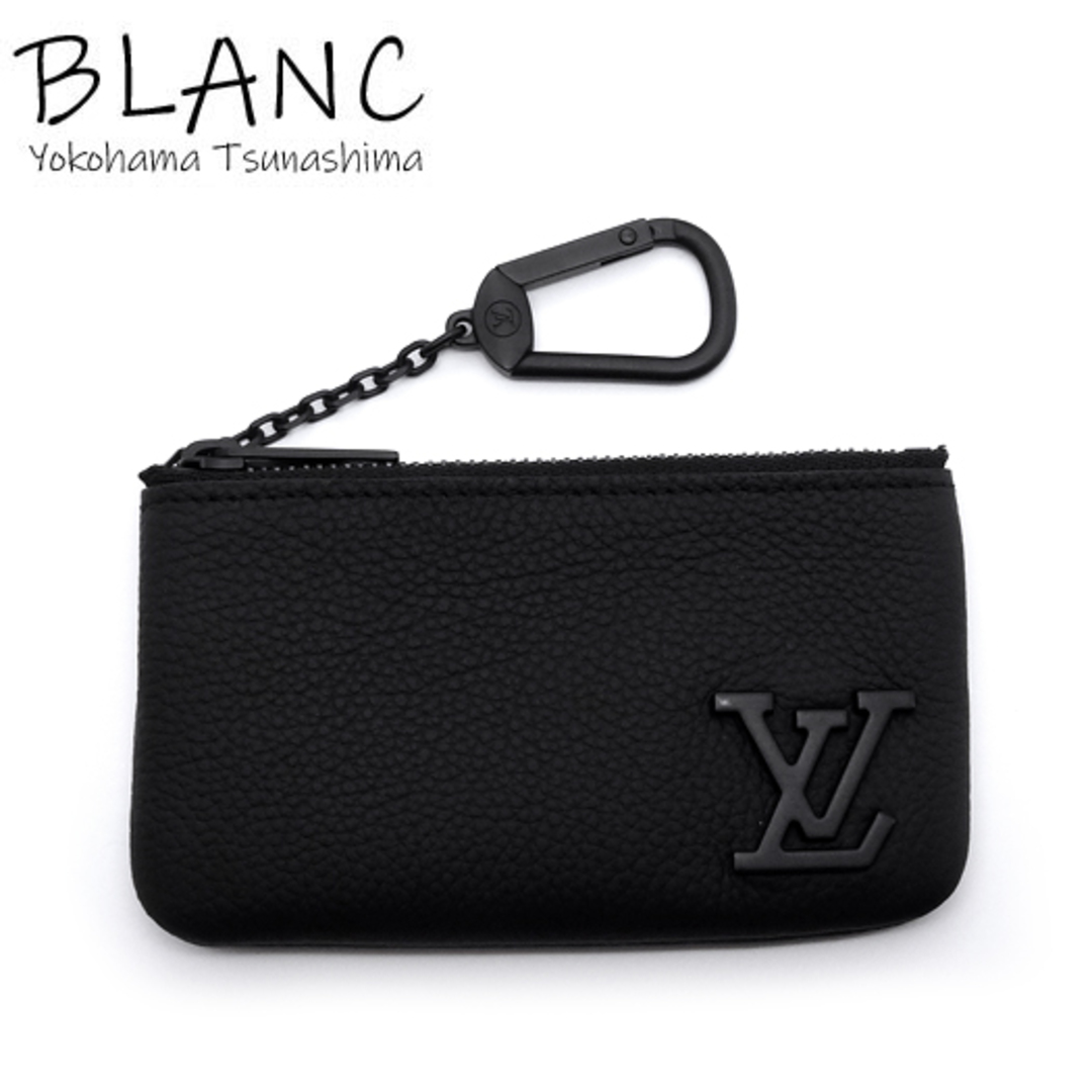 LOUIS VUITTON - ルイ ヴィトン ポシェット クレ アエログラム 黒 キー