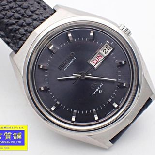 グランドセイコー(Grand Seiko)のGRAND SEIKO グランドセイコー メンズウォッチ ハイビート デイデイト 6146-8050 SS 自動巻 ブラックダイヤル 中古B+ 【送料無料】管理番号：B-2171(腕時計(アナログ))