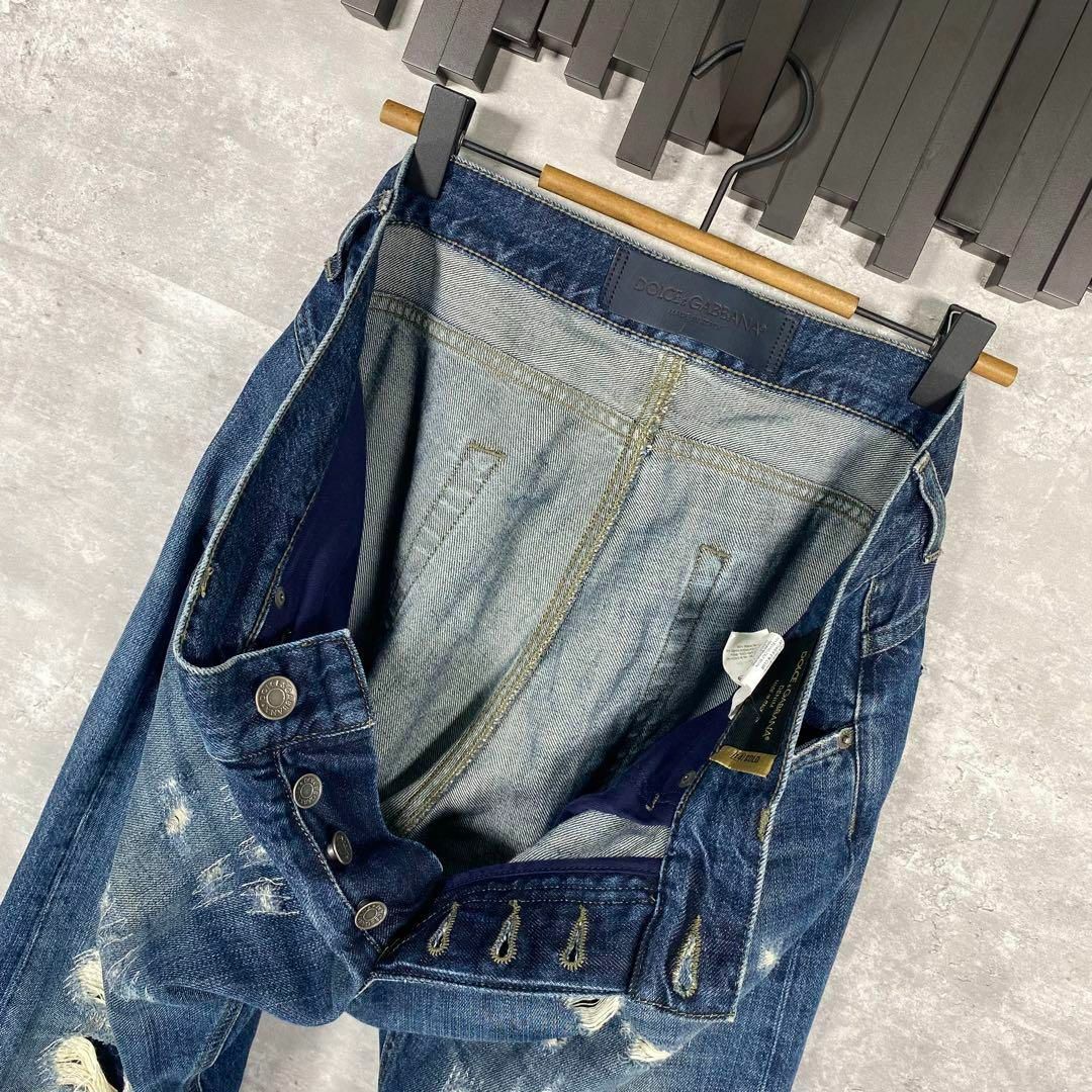 DOLCE&GABBANA』ドルチェ&ガッバーナ (48) クラッシュデニム-eastgate.mk
