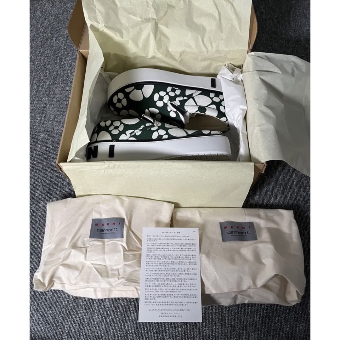 MARNI×carharttwip 28cm 43 新品 スリッポン 定価10万 - electrabd.com