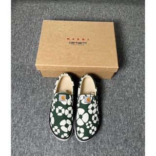 マルニ(Marni)のMARNI×carharttwip 28cm 43 新品 スリッポン 定価10万(スリッポン/モカシン)