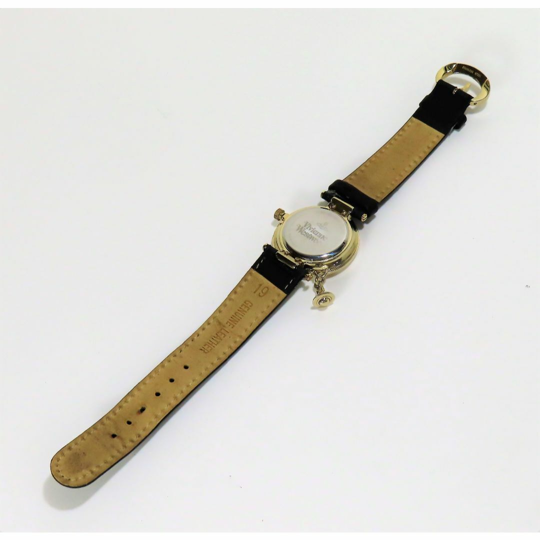 Vivienne Westwood(ヴィヴィアンウエストウッド)の美品 稼働品 ヴィヴィアンウエストウッド クオーツ レディース 腕時計 オーブ レディースのファッション小物(腕時計)の商品写真