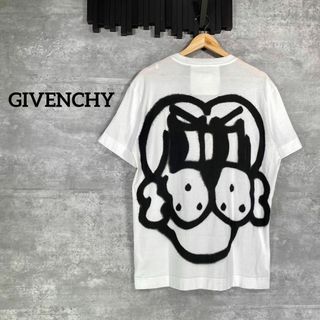 ジバンシィ(GIVENCHY)の『GIVENCHY』ジバンシー (XL) スプレードックプリントTシャツ(Tシャツ/カットソー(半袖/袖なし))