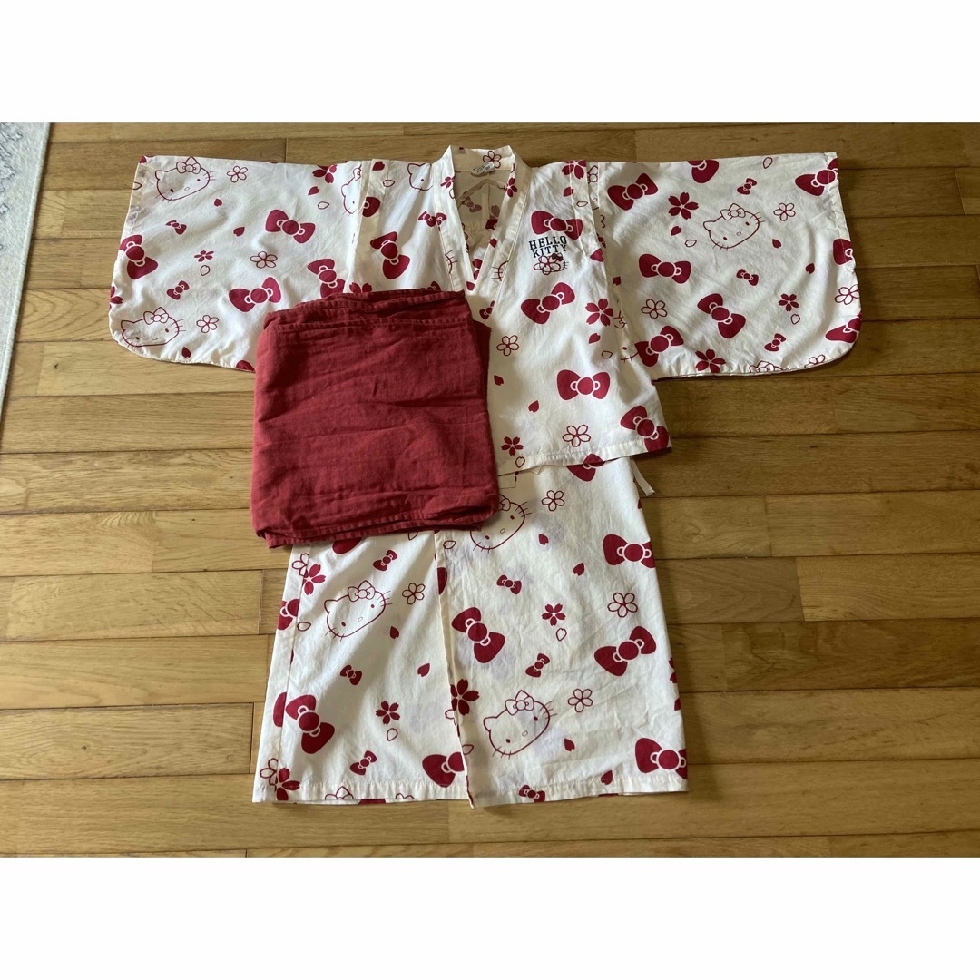 BREEZE(ブリーズ)のBREEZE✖️KITT浴衣 キッズ/ベビー/マタニティのキッズ服女の子用(90cm~)(甚平/浴衣)の商品写真