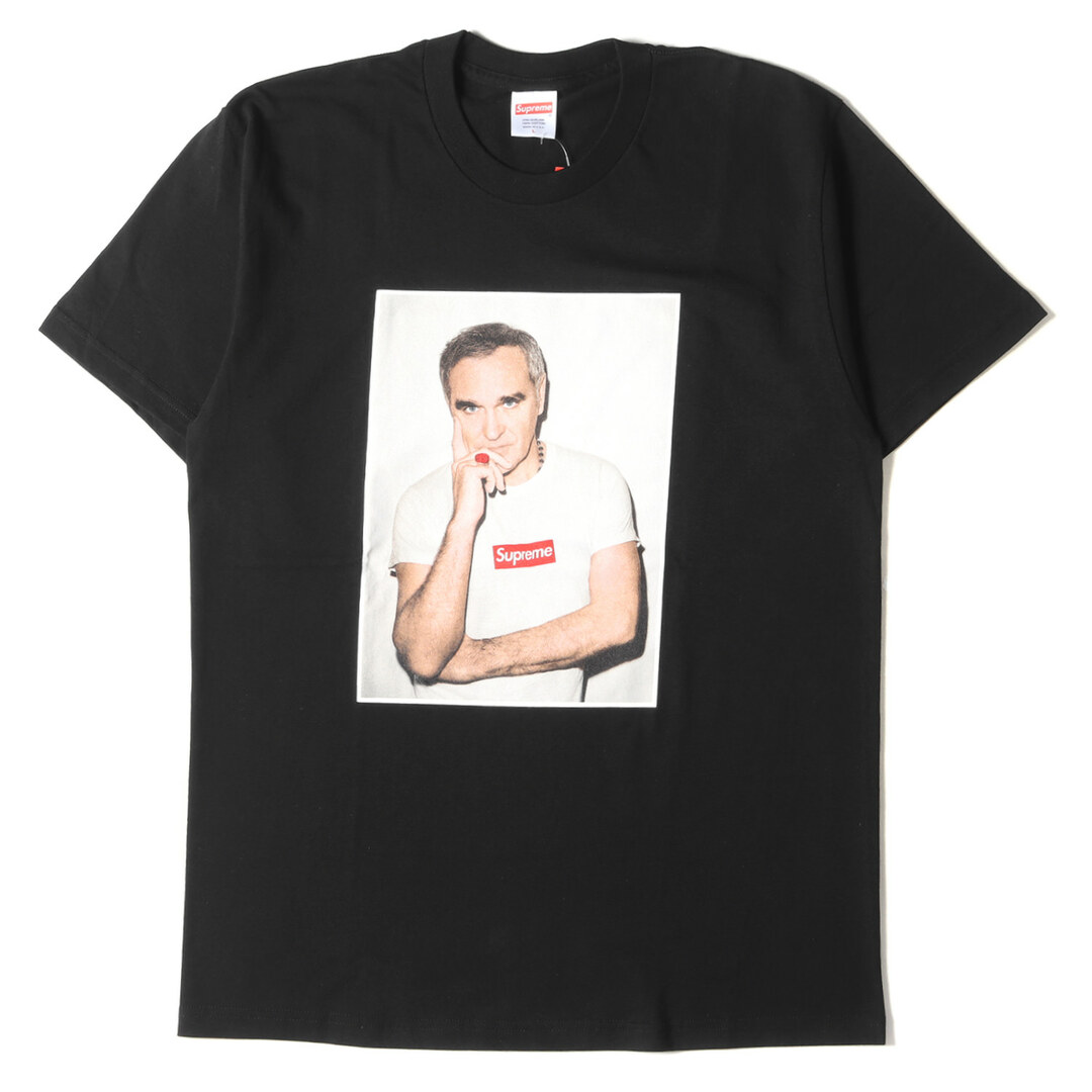 Supreme シュプリーム Tシャツ サイズ:L モリッシー フォト クルーネック 半袖 Tシャツ Morrissey Tee 16SS ブラック 黒 トップス カットソー 【メンズ】 | フリマアプリ ラクマ