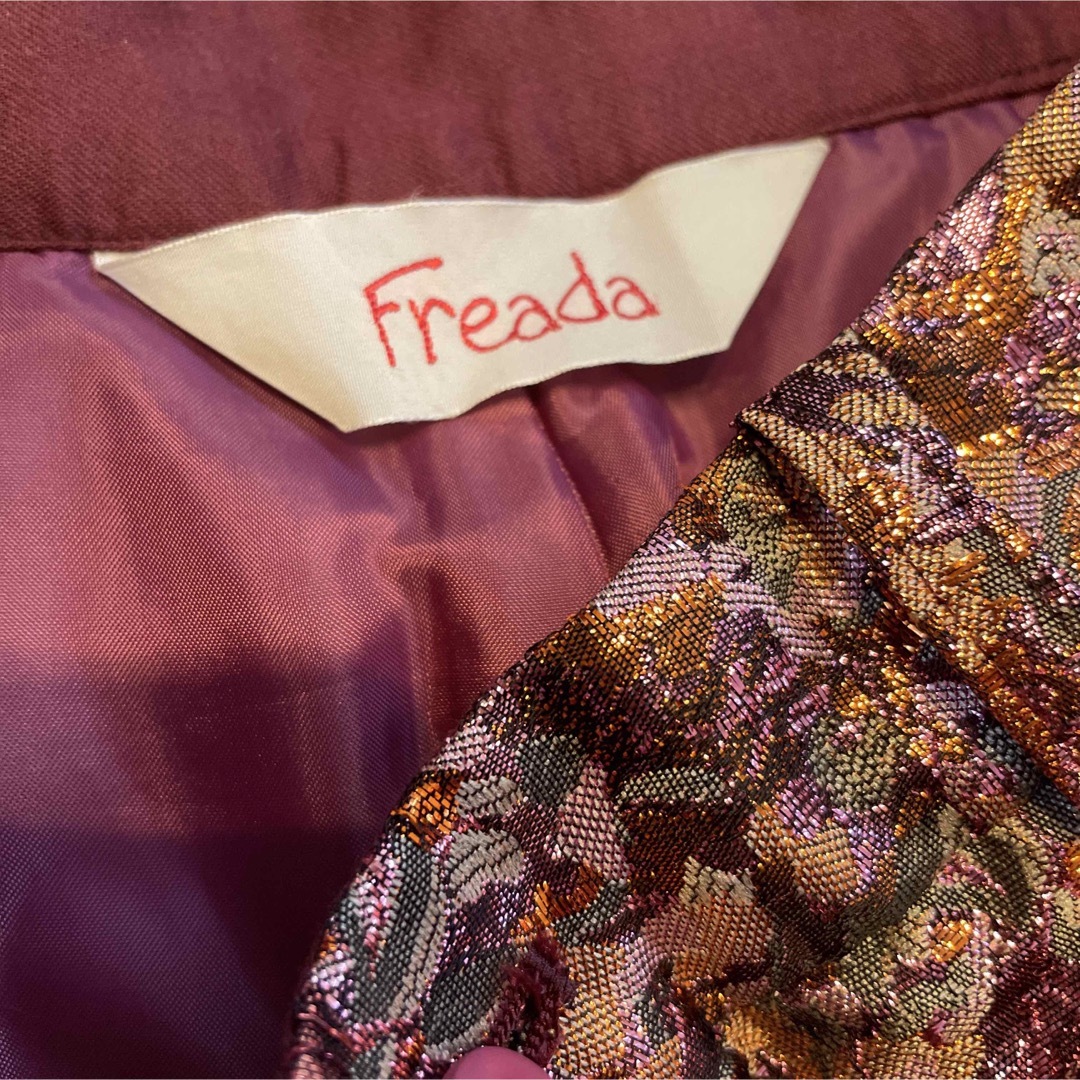 FREAK'S STORE(フリークスストア)のフリークスストアfreada フリーダ ジャガード パンツ レディースのパンツ(カジュアルパンツ)の商品写真