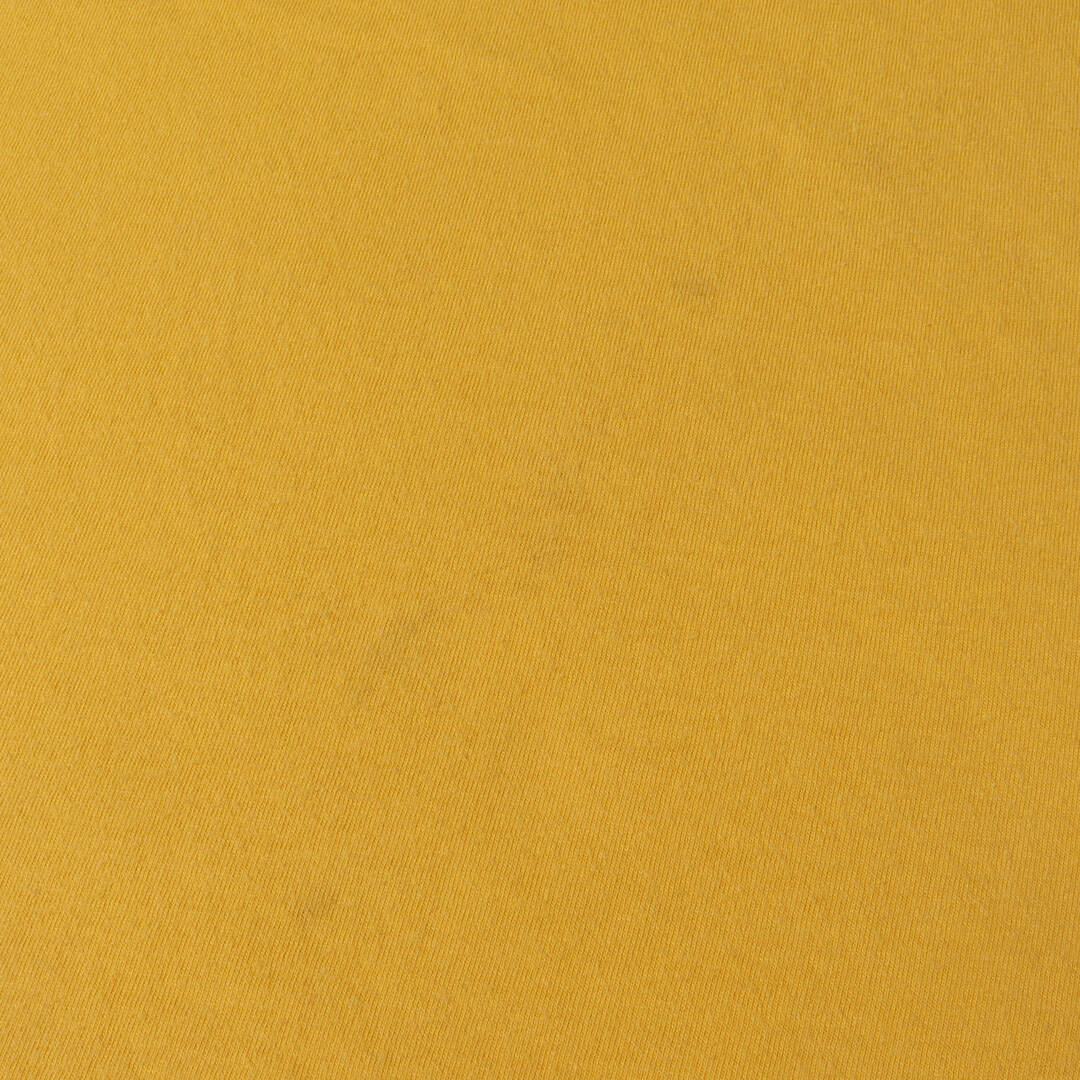 COMME des GARCONS コムデギャルソン Tシャツ サイズ:M 90s バック ロゴ クルーネック Tシャツ SHIRT シャツ アーカイブ イエロー トップス カットソー 半袖 無地 シンプル 【メンズ】