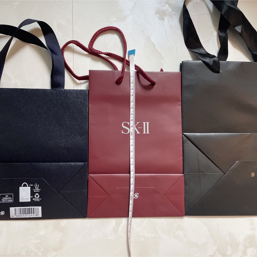 SK-II(エスケーツー)のshiro 、 SKⅡ 、shu uemura ショップ袋 レディースのバッグ(ショップ袋)の商品写真