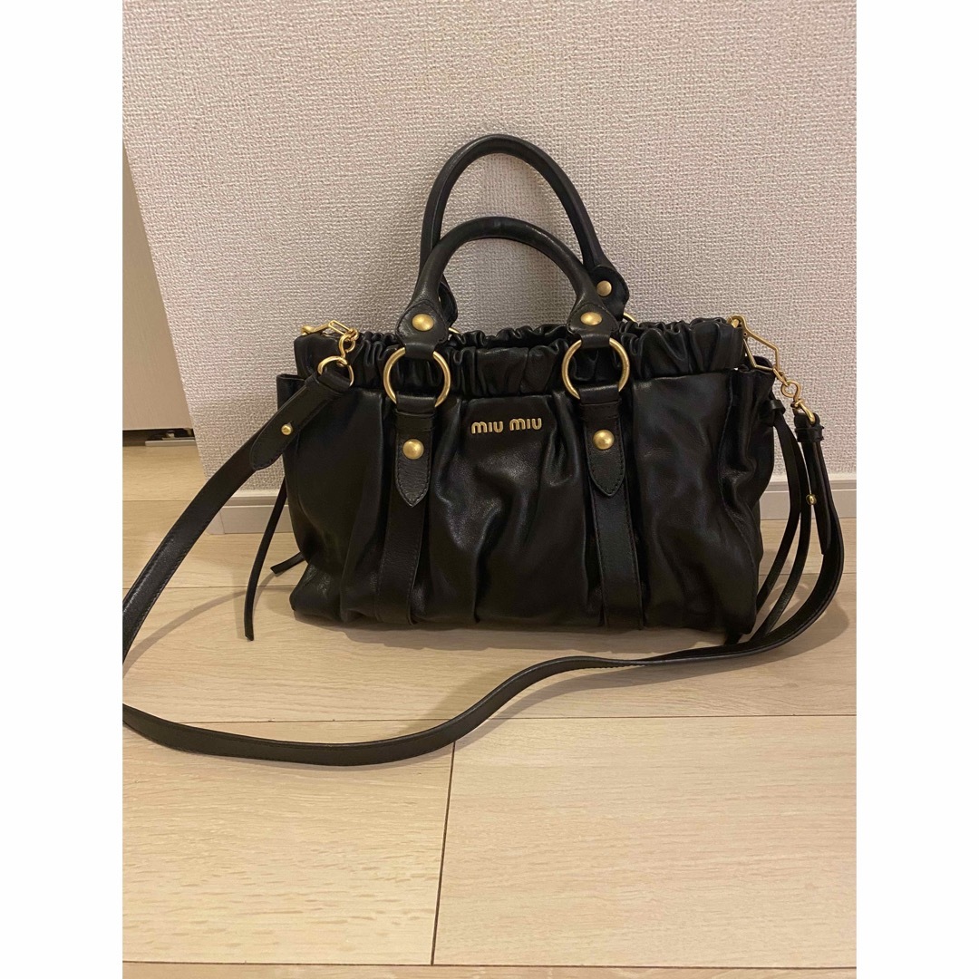 ミュウミュウ miumiu 2wayショルダーハンドバッグ