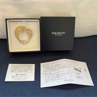 ミキモト(MIKIMOTO)のMIKIMOTOパールブローチ(ブローチ/コサージュ)