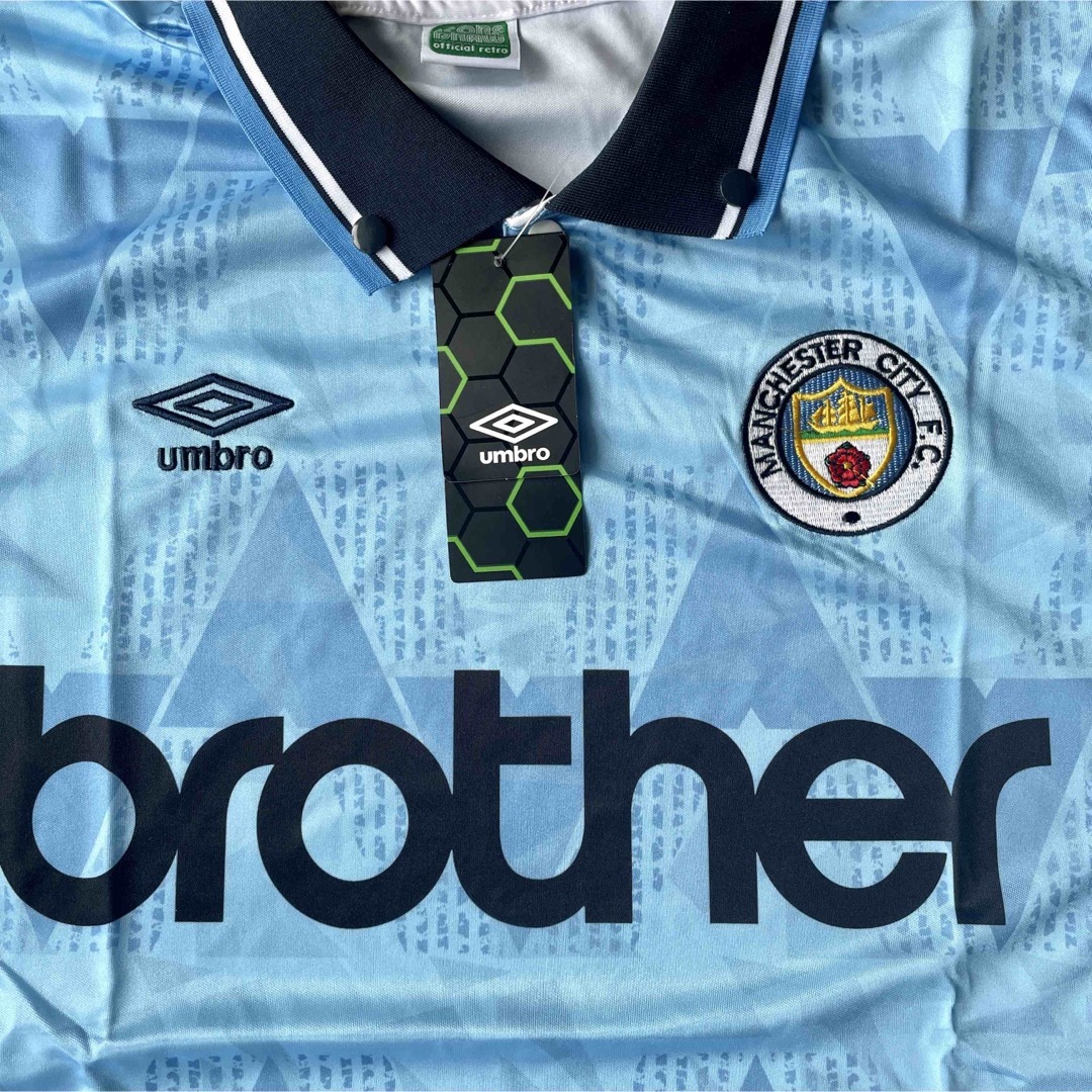 UMBRO - umbro brother ユニフォーム マンチェスターシティ 1989