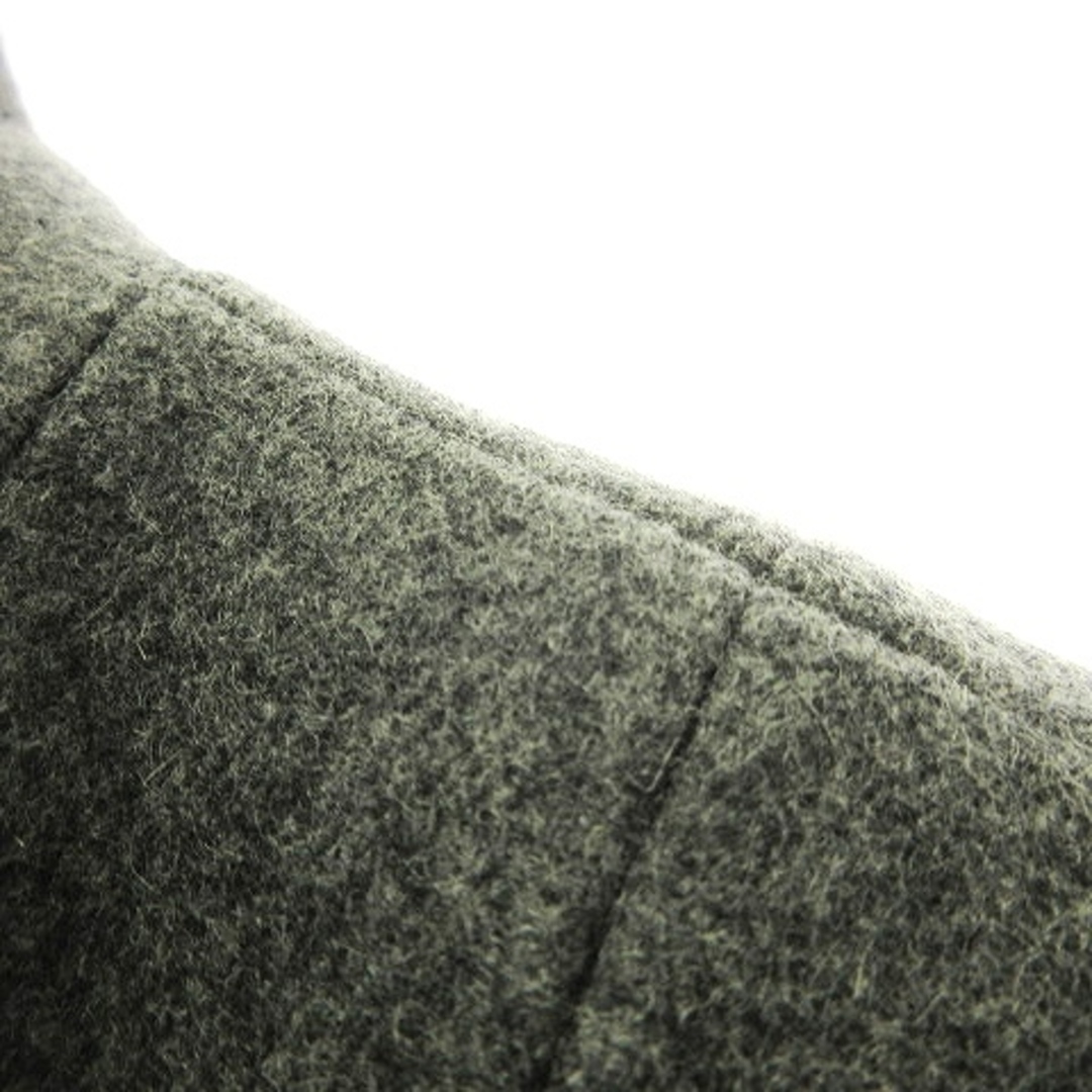 MK MICHEL KLEIN(エムケーミッシェルクラン)のエムケー ミッシェルクラン ピーコート 無地 アウター ウール グレー メンズのジャケット/アウター(ピーコート)の商品写真